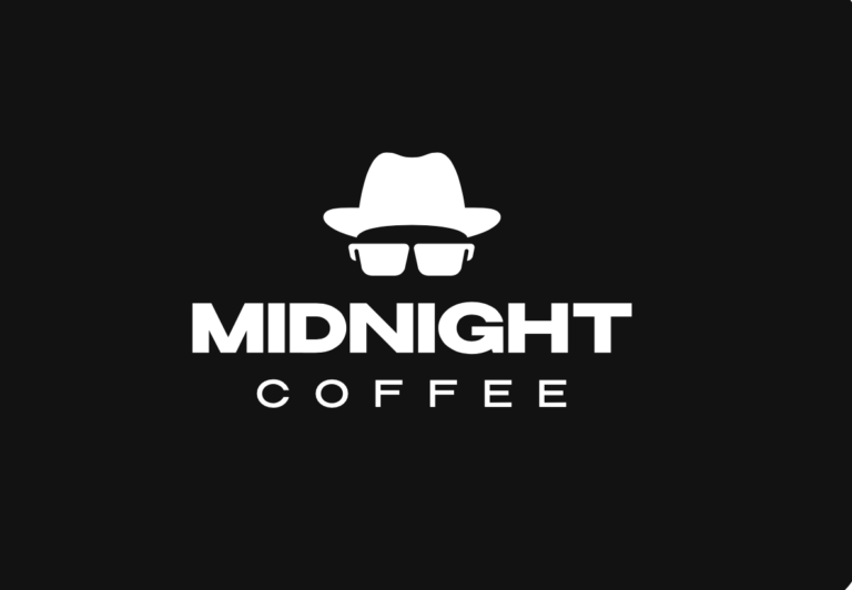 Logo for Midnight Coffee, formerly Coffee Emporium.
